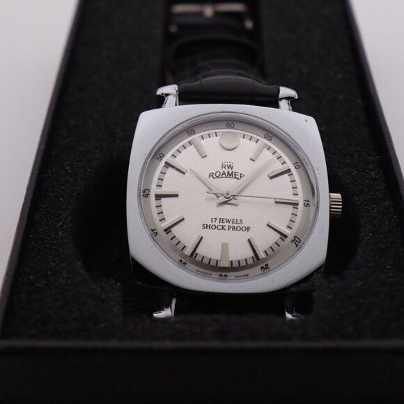 Vintage Roamer ST96 Watch – Swiss Made, 17 Jewels, Manual Wind, Stylish - Picture 7 of 8